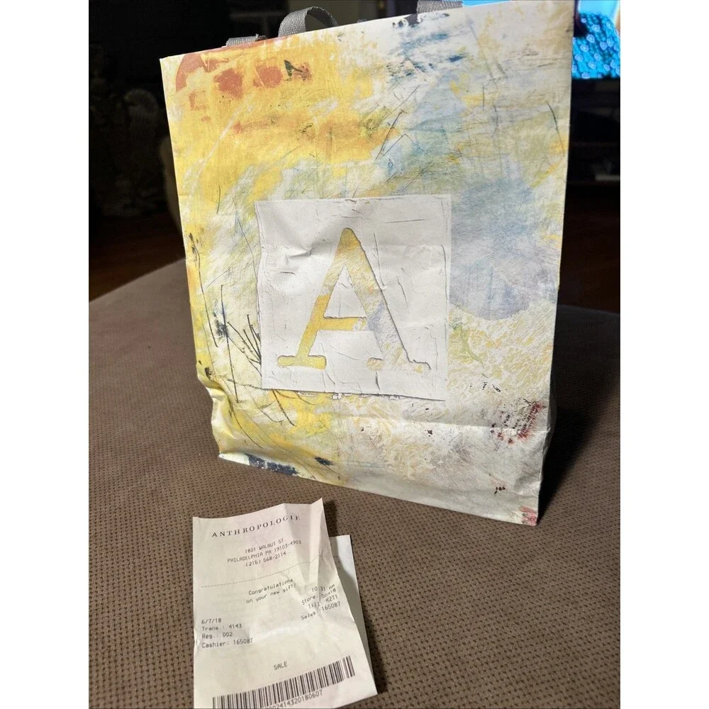 N Anthropologie Monogram Journal for N Names & Porcelain Trinket Box NEW Nancy